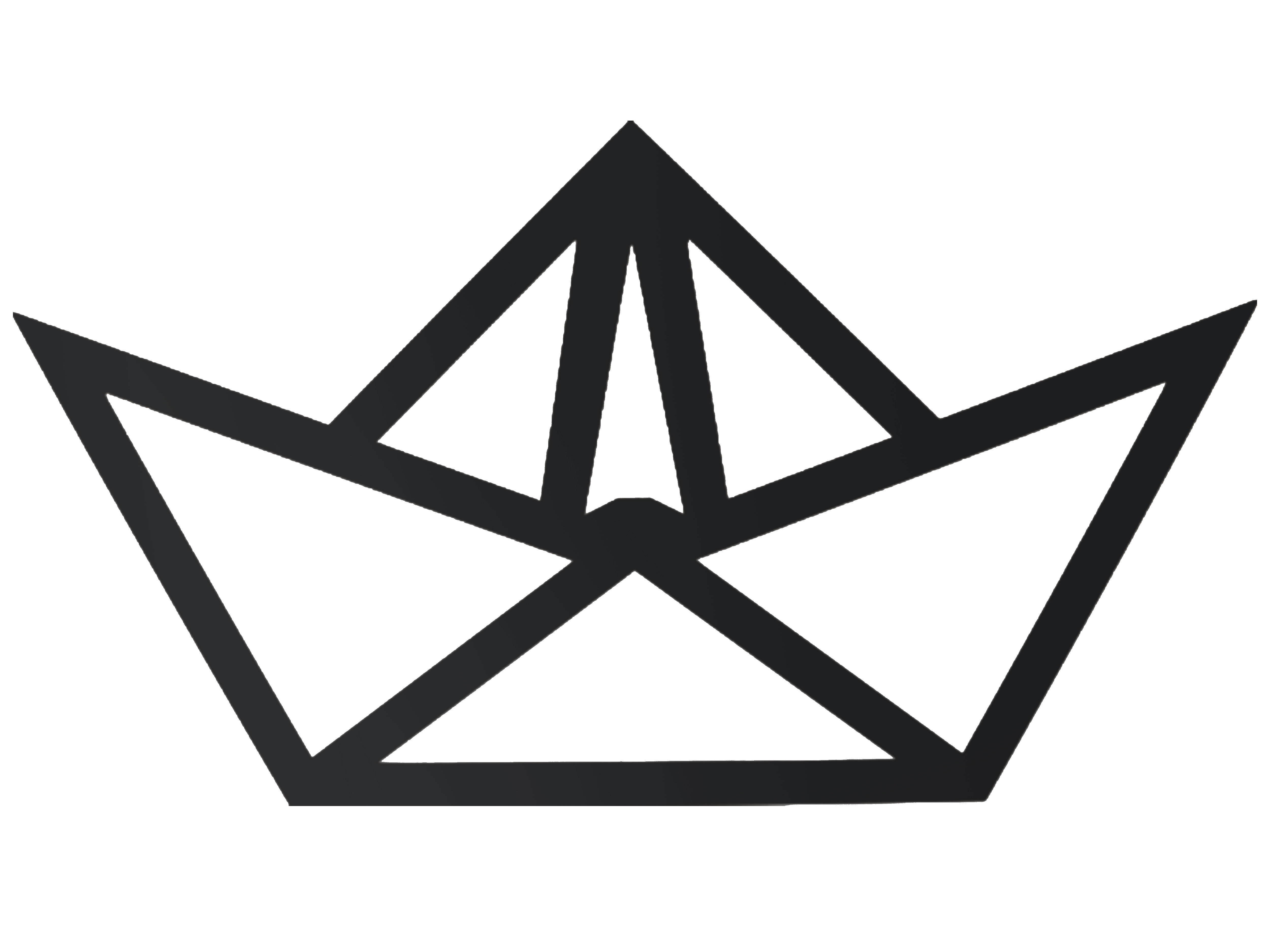 » geometrisches Papierboot « 