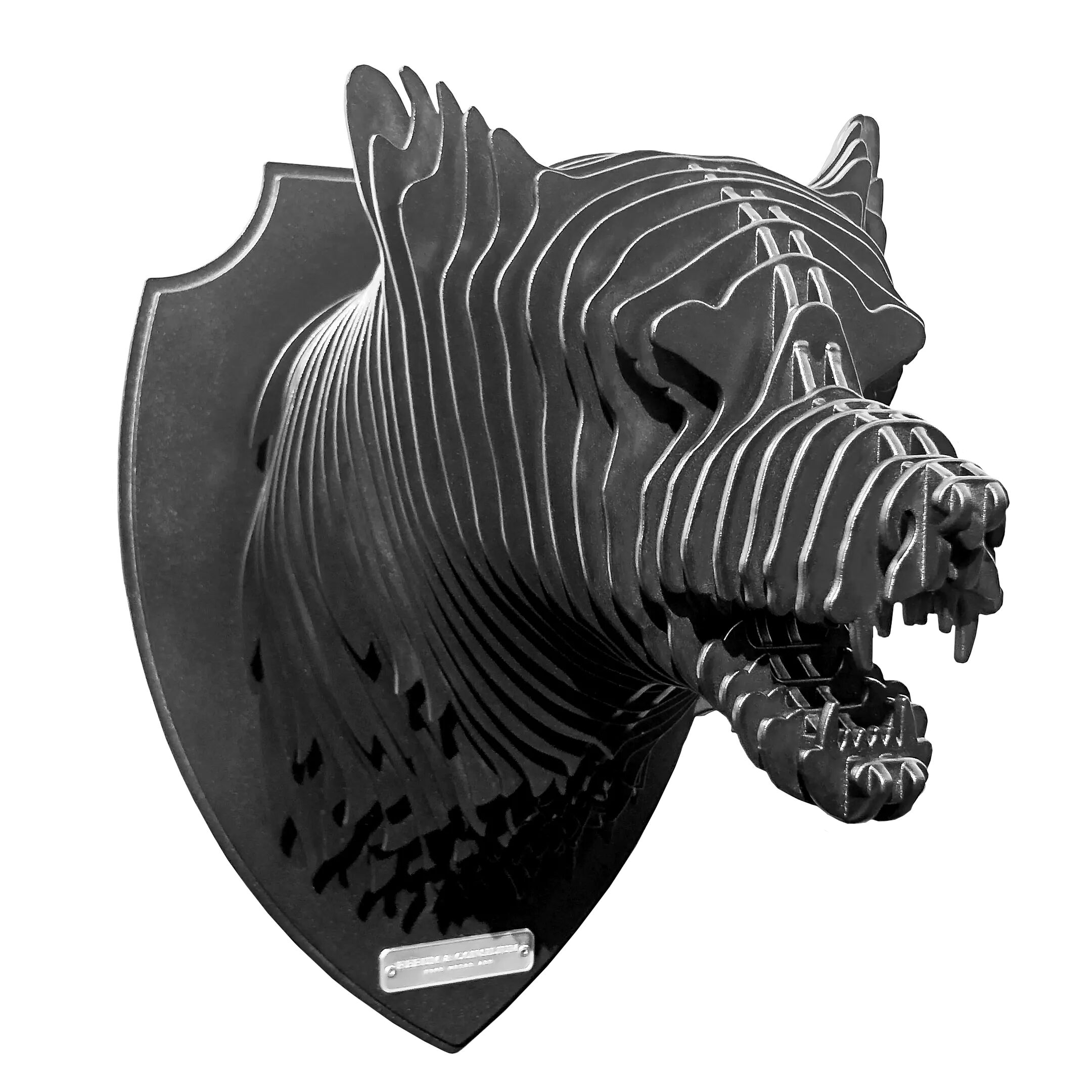 3D » Wolf-Kopf «