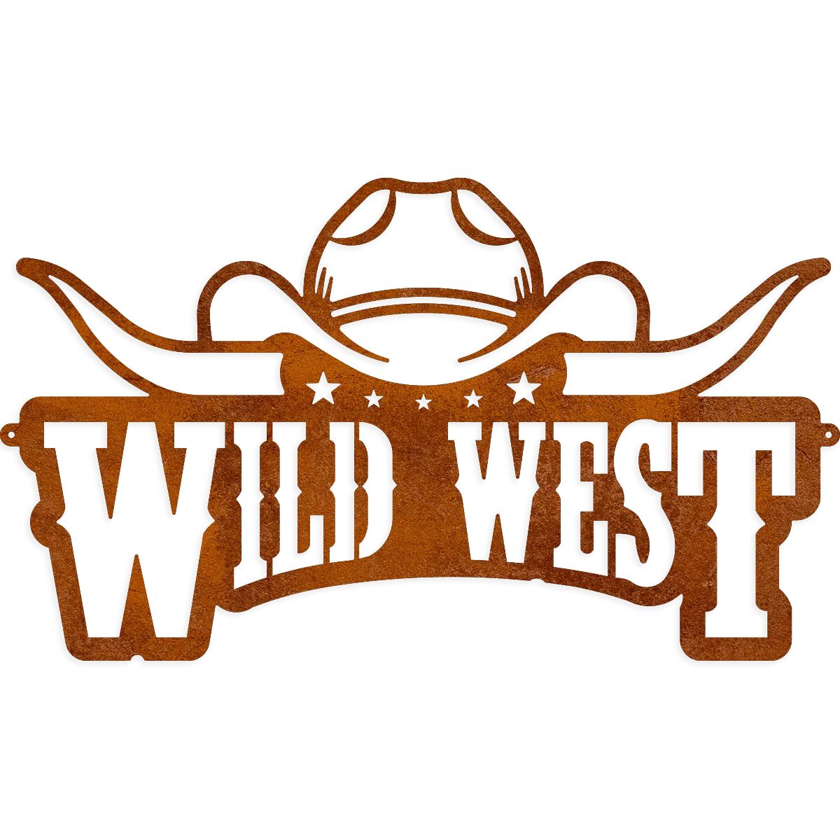 Schild » Wild West «