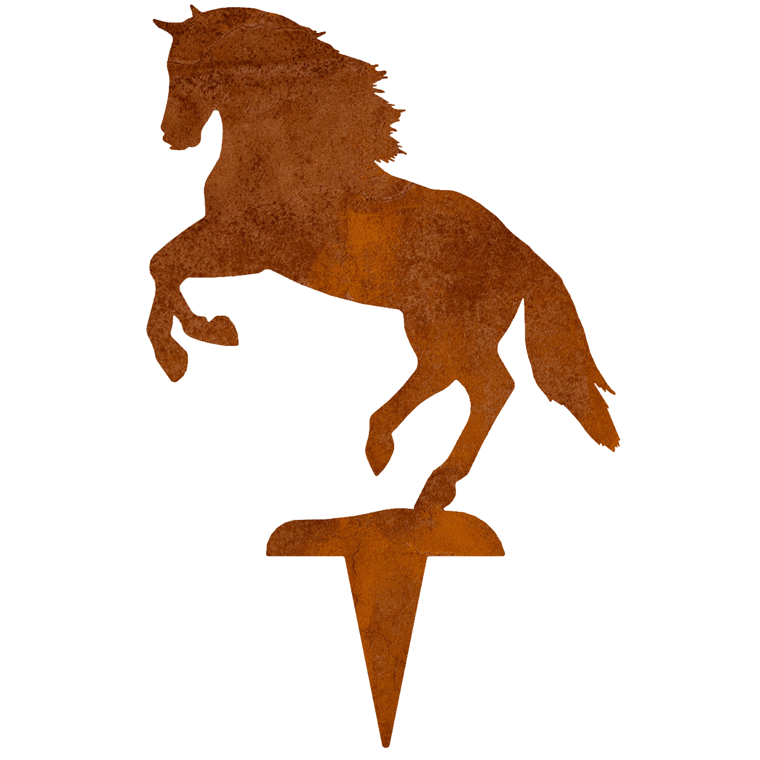 » Pferd steigend « 